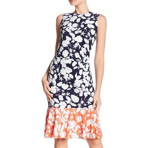 Eliza J Sleeveless Ruched Dress Size 4